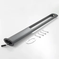 Lucande Dovino LED-lyktestolpe, 150 cm Outlet