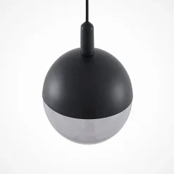 Lucande Dustian pendellampe, glasskule| Pendellamper