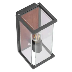 Lucande Elwin vegglampe, 1 lyskilde, sensor Online