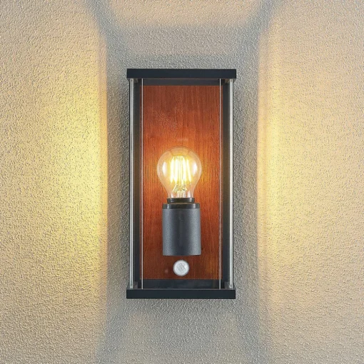Lucande Elwin vegglampe, 1 lyskilde, sensor Online