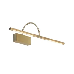 Lucande Fehmke LED-bildelampe, antikk messing| Design- Og Hotellbelysning|Led-Innendørs