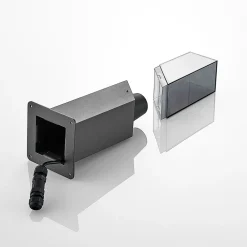 Lucande Fiola sokkellampe, 40 cm, antrasitt, IP54 Online