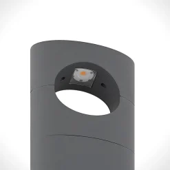 Lucande Forama LED-gatelampe, mørkegrå New