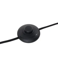 Lucande gulvlampe Kellina, 151 cm, svart, metall, E27| Gulvlamper