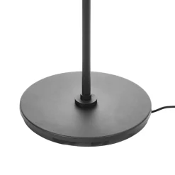 Lucande gulvlampe Kellina, 151 cm, svart, metall, E27| Gulvlamper