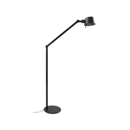 Lucande gulvlampe Silka, høyde 173 cm, svart, metall New
