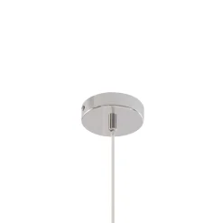Lucande hengelampe Diborah, Ø 40 cm, fargerik, glass, G9| Pendellamper