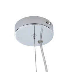 Lucande hengelampe Kaelor, Ø 60 cm, kobberfarget, aluminium Clearance