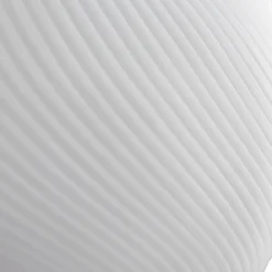 Lucande hengelampe Lunelle, hvit/svart, glass, 4 lyskilder, Ø 40cm Sale