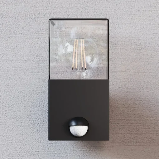 Lucande Keke utendørs vegglampe med sensor| Vegglamper Med Sensor|Utebelysning Med Sensor