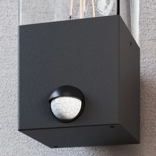 Lucande Keke utendørs vegglampe med sensor| Vegglamper Med Sensor|Utebelysning Med Sensor