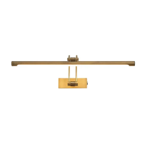 Lucande LED-bildelampe Dimitrij, buet, messing, metall Sale