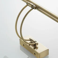 Lucande LED-bildelampe Dimitrij, buet, messing, metall Sale