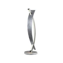 Lucande LED-bordlampe Marija, sølvfarget, dimbar, 62 cm| Bordlamper
