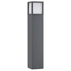 Lucande LED-gatelampe Dewari, 65 cm, mørkegrå, IP54 Discount