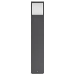 Lucande LED-gatelampe Dewari, 65 cm, mørkegrå, IP54 Discount