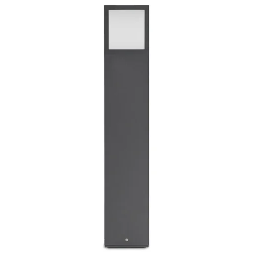 Lucande LED-gatelampe Dewari, 65 cm, mørkegrå, IP54 Discount