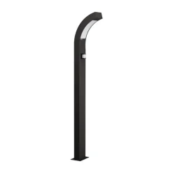 Lucande LED-gatelampe Lennik, sensor, 100 cm, antrasitt Hot