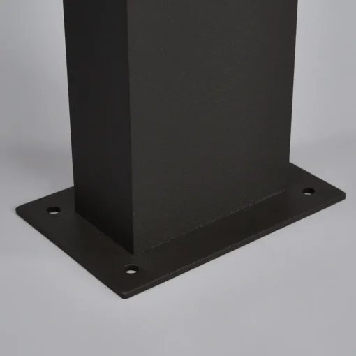 Lucande LED-gatelampe Lennik, sensor, 100 cm, antrasitt Hot