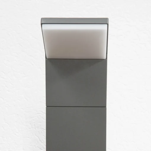 Lucande LED-gatelampe Nevio, antrasitt, metall, 100 cm Clearance