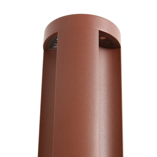 Lucande LED-gatelampe Raiku, rustfarget, aluminium, 65 cm| Kommersiell Utebelysning|Led-Utendørs