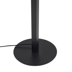 Lucande LED-gulvlampe Ilian, svart, metall, CCT, dimbar Best