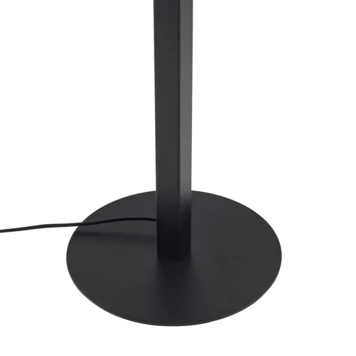 Lucande LED-gulvlampe Ilian, svart, metall, CCT, dimbar Best