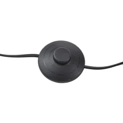 Lucande LED-gulvlampe Madu, svart, metall, 160 cm, dimbar Sale