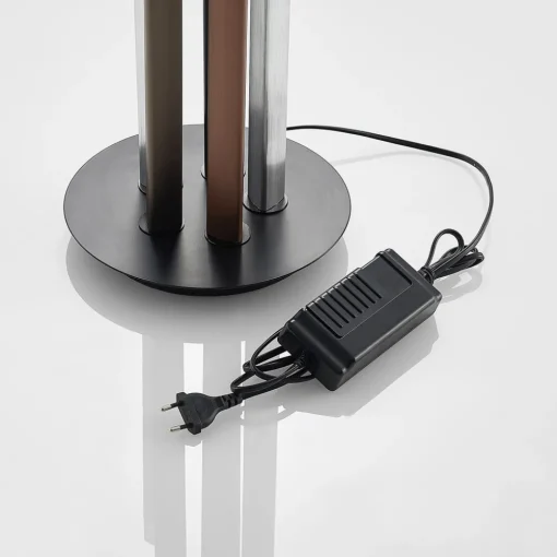 Lucande LED-gulvlampe Stoika, 150 cm, 5 lyskilder, metall New