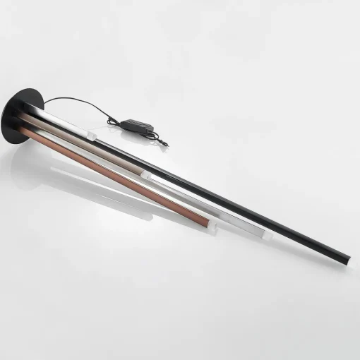 Lucande LED-gulvlampe Stoika, 150 cm, 5 lyskilder, metall New