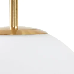 Lucande LED-hengelampe Joran, 3 lyskilder, hvit, glass| Led-Innendørs|Pendellamper