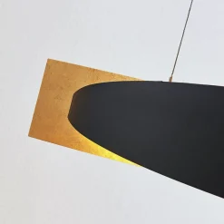 Lucande LED-hengelampe Marija, 101 cm, svart, dimbar| Led-Innendørs|Pendellamper