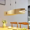 Lucande LED-hengelampe Marija, 101 cm, gullfarget, dimbar Clearance