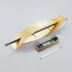 Lucande LED-hengelampe Marija, 101 cm, gullfarget, dimbar Clearance