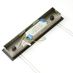 Lucande LED-hengelampe Marija, 91 cm, svart, dimbar| Pendellamper