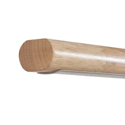 Lucande LED-hengelampe Maruta, tre, bjelkeform, 120 cm, 3000K| Pendellamper