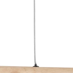 Lucande LED-hengelampe Maruta, tre, bjelkeform, 120 cm, 3000K| Pendellamper