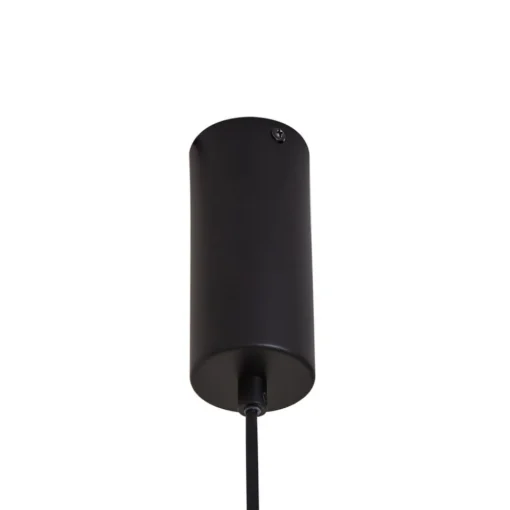 Lucande LED-hengelampe Savete, røykgrå, glass, Ø 12 cm| Led-Innendørs