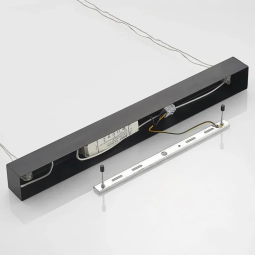 Lucande LED-pendellampe Stakato, 140 cm, 6 lyskilder, dimbar| Led-Innendørs|Pendellamper