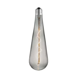 Lucande LED-pære E27 Ø 9cm 4W 1800K smoke Discount
