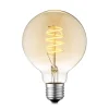 Lucande LED-pære E27 G95 4W 2 700 K dimbar rav| E27 Pærer|Dimbar Led-Pære
