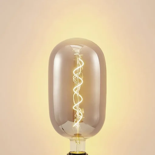 Lucande LED-pære E27 T140 4 W 1 800 K dimbar røyk| E27 Pærer|Dimbar Led-Pære
