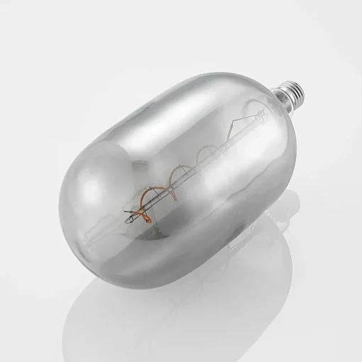 Lucande LED-pære E27 T140 4 W 1 800 K dimbar røyk| E27 Pærer|Dimbar Led-Pære