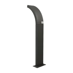 Lucande LED-pullertlampe Juvia, 60 cm, antrasitt, IP54 Online