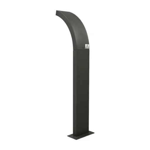 Lucande LED-pullertlampe Juvia, 60 cm, antrasitt, IP54 Online