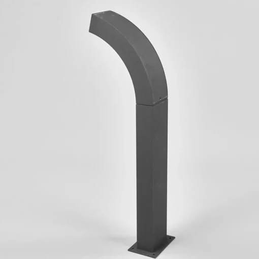 Lucande LED-sokkellampe Lennik, sensor, 60 cm, antrasitt| Kommersiell Utebelysning|Led-Utendørs