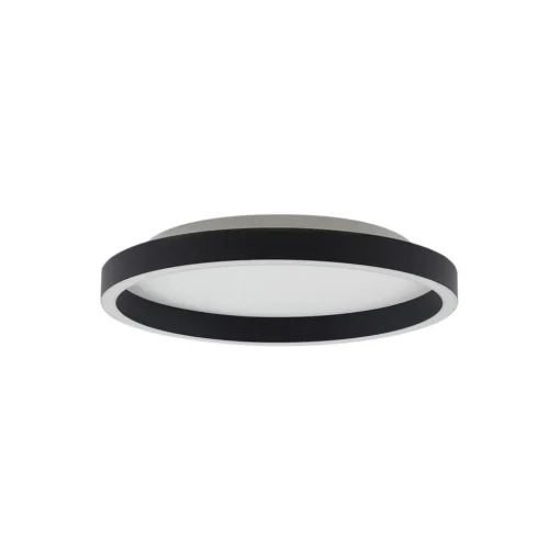 Lucande LED-taklampe Rotundo, Ø 40 cm, svart, dimbar Best