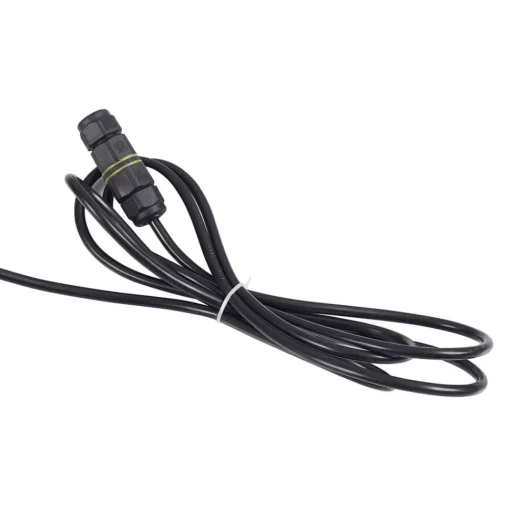 Lucande LED-utelampe Filor, svart, aluminium, 250 cm| Kommersiell Utebelysning|Led-Utendørs