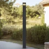 Lucande LED-utelampe Tavion, 230 cm, antrasitt, IP65 Best