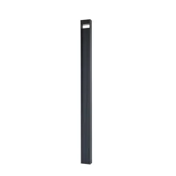 Lucande LED-utelampe Tavion, 230 cm, antrasitt, IP65 Best